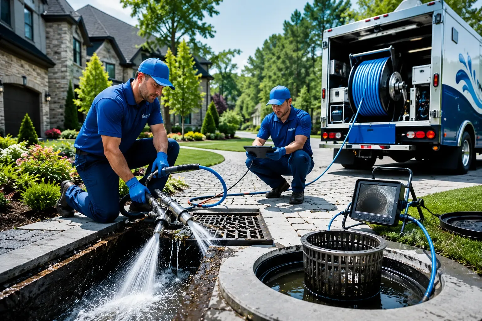 Local outdoor drain cleaning professionals in Johnstown, NY